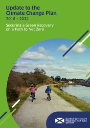 Update to the climate change plan 2018-2032 - securing a green recovery on a path to net zero