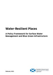 Water-resilient places. A policy framework for surface water management and blue-green infrastructure