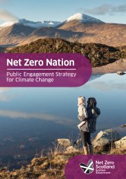 Net zero nation. Public engagement strategy for climate change