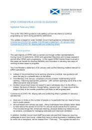 DPEA Coronavirus (Covid-19) guidance. 2 February 2022