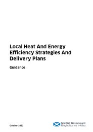 Local heat and energy efficiency strategies and delivery plans. Guidance