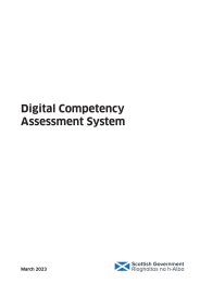 Digital competency assessment system