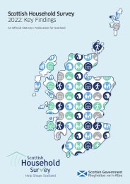 Scottish household survey. 2022: key findings