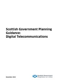 Scottish Government planning guidance: digital telecommunications