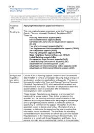 Applying timescales for appeal submissions