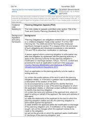 Planning obligation appeals (POA)