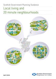 Scottish Government planning guidance: local living and 20 minute neighbourhoods