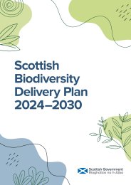 Scottish biodiversity delivery plan 2024-2030