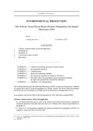 Solway Tweed River Basin District (Standards) (Scotland) Directions 2024