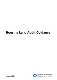 Housing land audit guidance