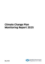 Climate change plan. Monitoring report