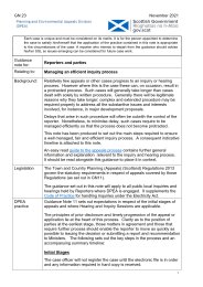 Managing an efficient inquiry process
