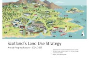 Scotland's land use strategy. Annual progress report - 2024/2025