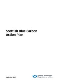 Scottish blue carbon action plan