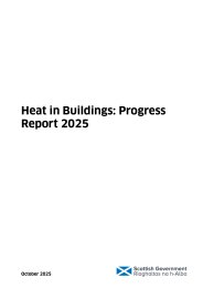 Heat in buildings: progress report 2025