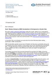 Small/medium enterprise (SME) homebuilders and development on smaller sites