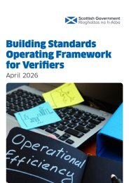 Building standards operating framework for verifiers. Version 1.3