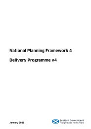 National planning framework 4. Delivery programme v4