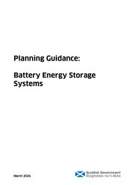 Planning guidance: battery energy storage systems