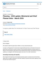 Planning - 2026 update