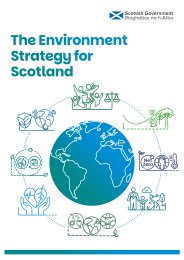Environment strategy for Scotland
