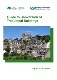 Guide to conversion of traditional buildings