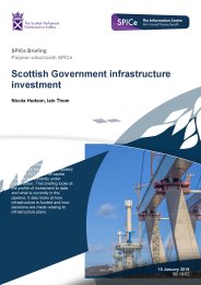Scottish Government infrastructure investment
