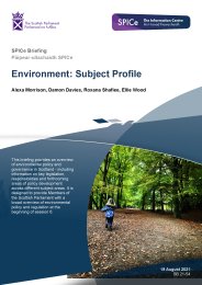 Environment: subject profile