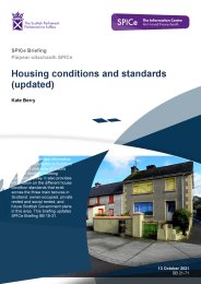 Housing conditions and standards (updated)