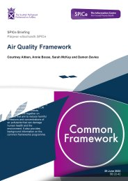 Air Quality Framework