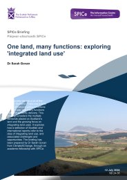 One land, many functions: exploring 'integrated land use'