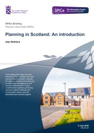 Planning in Scotland: an introduction