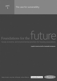 Foundations for the future - part 1: the case for sustainability