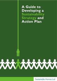 Guide to developing a sustainability strategy and action plan