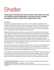 Financing the infrastructure and new homes of the future: the case for enabling acquiring authorities to purchase land for strategic development under a special CPO compensation code