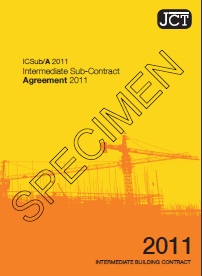 JCT intermediate sub contract - agreement 2011 (Withdrawn)