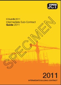 JCT intermediate sub-contract - guide (2011)