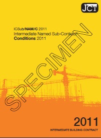 JCT intermediate named sub-contractor/employer - agreement 2011 (Withdrawn)