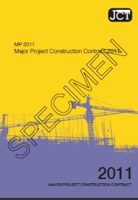 JCT major project construction contract 2011 (Withdrawn)