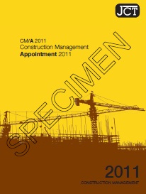 JCT construction management appointment 2011 (Withdrawn)