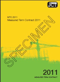 JCT measured term contract 2011 (Withdrawn)