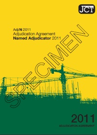 JCT adjudication agreement - named adjudicator 2011 (Withdrawn)