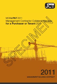 JCT management contractor collateral warranty for a purchaser or tenant 2011 (Withdrawn)