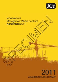 JCT management works contract agreement 2011 (Withdrawn)