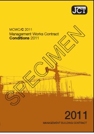 JCT management works contract conditions 2011 (includes New rules of measurement update - 2012) (Withdrawn)