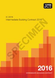 JCT intermediate building contract 2016 (Withdrawn)