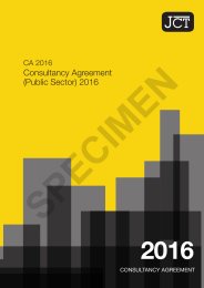 Consultancy agreement (public sector) 2016