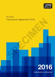 JCT framework agreement 2016 (Withdrawn)