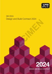 Design and build contract 2024