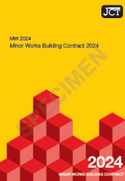 Minor works building contract 2024